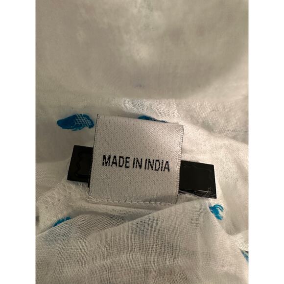 NANDITA JOSHI (HEMANT & NANDITA) BOHO EMBROIDERED SLEEVELESS FLOWY BLOUSE M - Picture 5 of 6